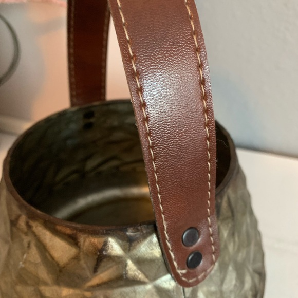 Galvanized tin basket - Picture 4 of 4